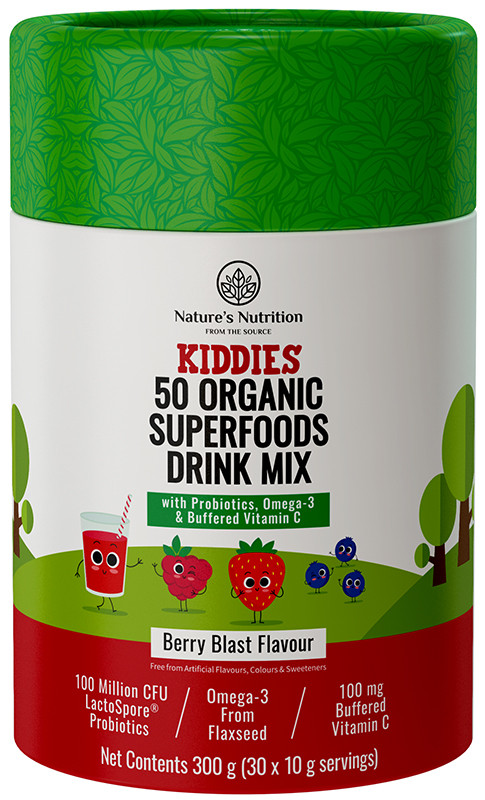 Nature's Nutrition Kiddies Amazing Superfood Mix - Berry Blast