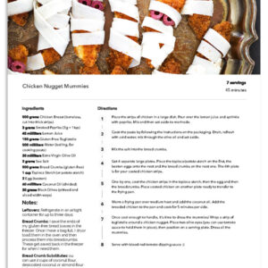 Mila's Meals Chicken Nuggets Mummies Recipe