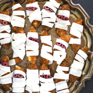 Mila's Meals Chicken Nugget Mummies Recipe