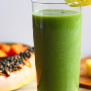 gut-calming tropical smoothie