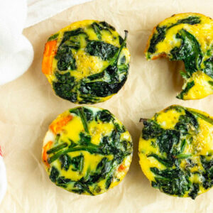 spinach egg muffins