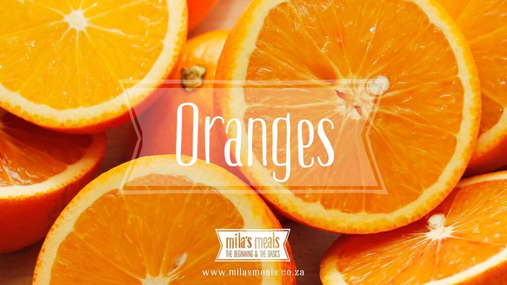 oranges