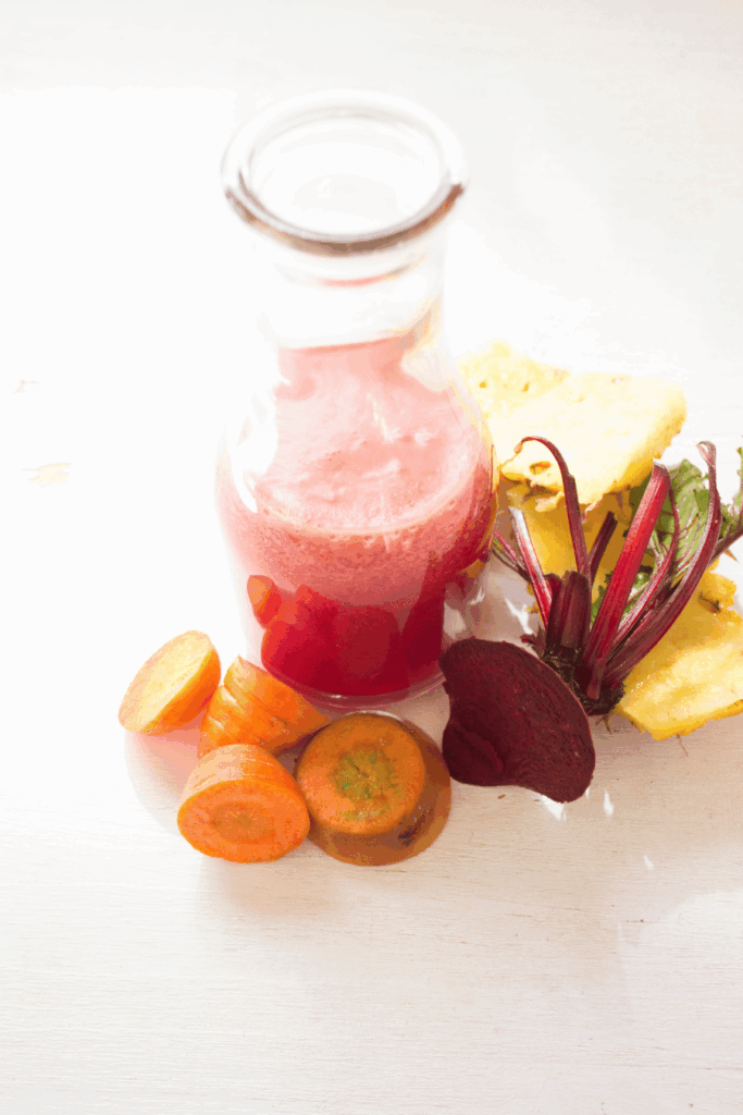 Red Sherbet Veggie Juice Recipe - Mila's Meals