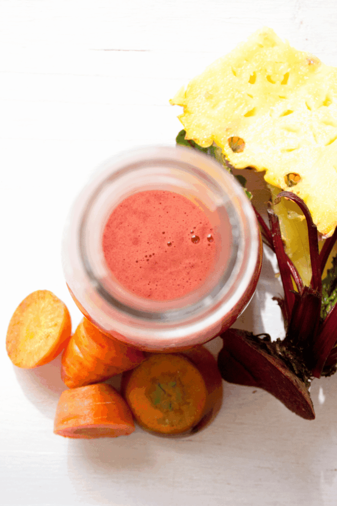 Red Sherbet Veggie Juice Recipe - Mila's Meals