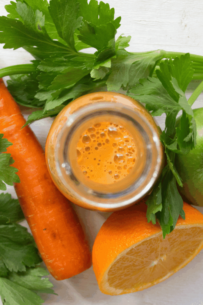 Orange and vegetable Juice